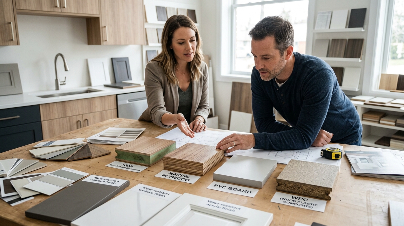 Bathroom Cabinet Installation: Essential Planning Guide 5 Choose Moisture Resistant Cabinet Materials