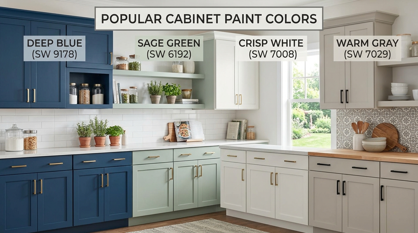 What Are The Cabinet Paint Colors? 5 What Are The Cabinet Paint Color