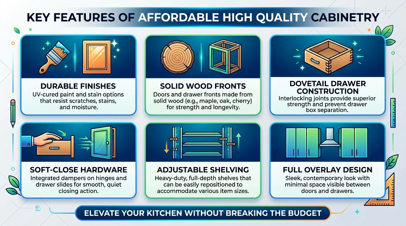 Affordable & High-Quality Cabinetry 5 Key features of affordable high quality cabinetry