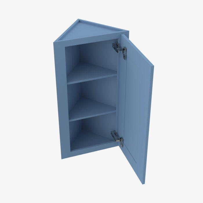 Angle Wall Cabinet Xterra Blue Shaker Cabinet