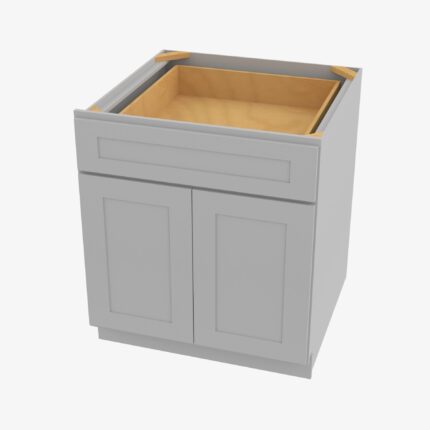 Double (Butt) Door Cabinet AB-B36B Forevermark Lait Grey Shaker