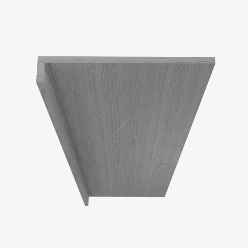 Refrigerator End Panel Midtown Grey Cabinet