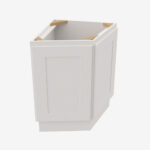Forevermark Champagne Maple Shaker Base Angle Kitchen Cabinet