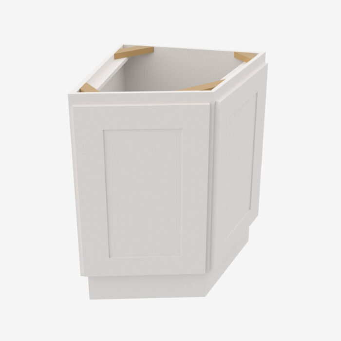 Forevermark Champagne Maple Shaker Base Angle Kitchen Cabinet