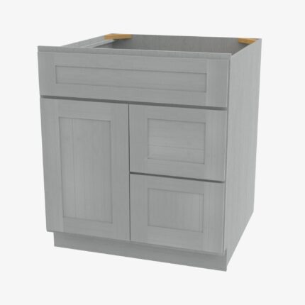 Vanity Drawer Pack AN-S3621BDR-34-1-2 Forevermark Nova Light Grey Shaker