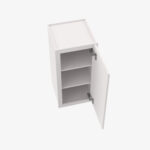 Warm White Single Door Wall Cabinet