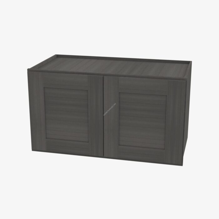 Double Door Wall Cabinet AG-W2412B-3 Forevermark Greystone Shaker