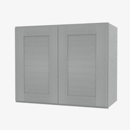 Double (Butt) Door Cabinet   Nova Light Grey Shaker Cabinet