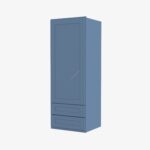 Double Door Wall Cabinet AX-W3012B Forevermark Xterra Blue Shaker