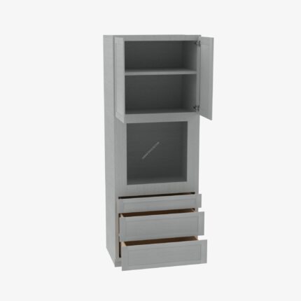 Oven Cabinet   Nova Light Grey Shaker Cabinet