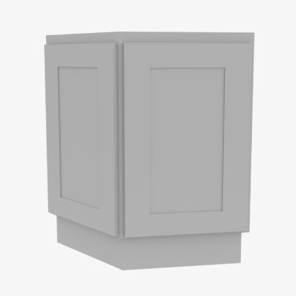 Angle Base Cabinet Lait Grey Shaker Cabinet