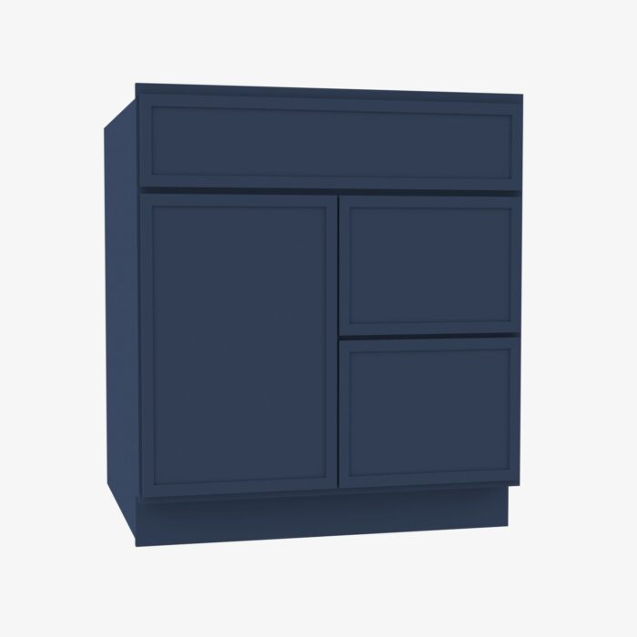 Vanity Drawer Pack Petit Blue Cabinet