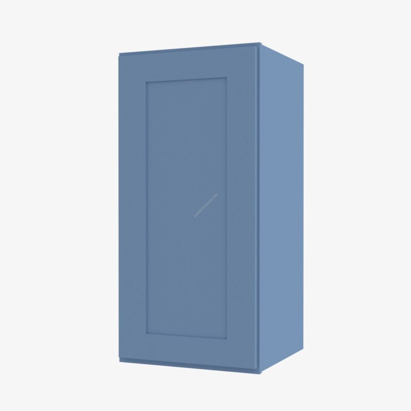 Single Door Wall Cabinet AX-W0936 Forevermark Xterra Blue Shaker