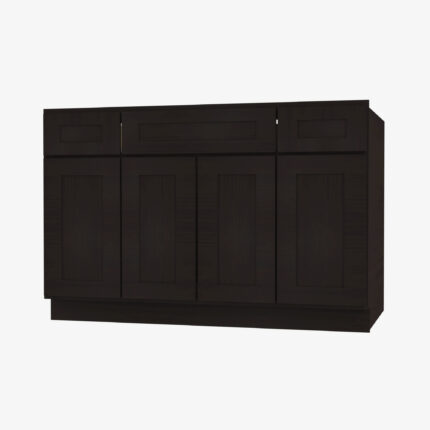 Vanity Drawer Pack Greystone Shaker Cabinet