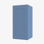 Single Door Wall Cabinet AX-W1830-1 Forevermark Xterra Blue Shaker