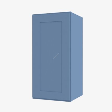 Single Door Wall Cabinet AX-W1230 Forevermark Xterra Blue Shaker