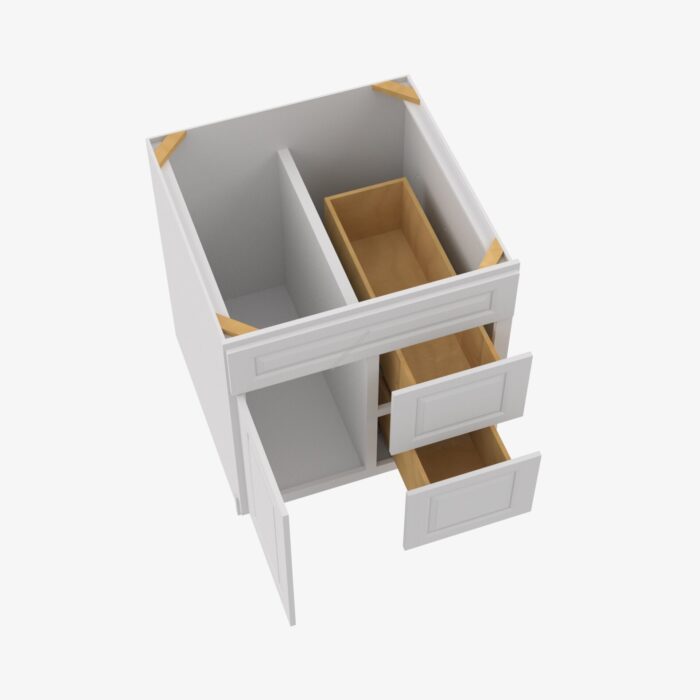 Vanity Drawer Pack Gramercy White Cabinet