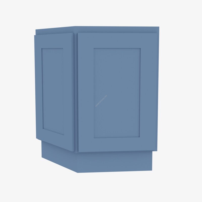 Wall Angle Corner Cabinet AX-AW30 Forevermark Xterra Blue Shaker