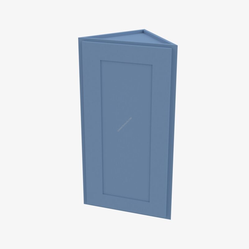 Wall Angle Corner Cabinet AX-AW42-3 Forevermark Xterra Blue Shaker