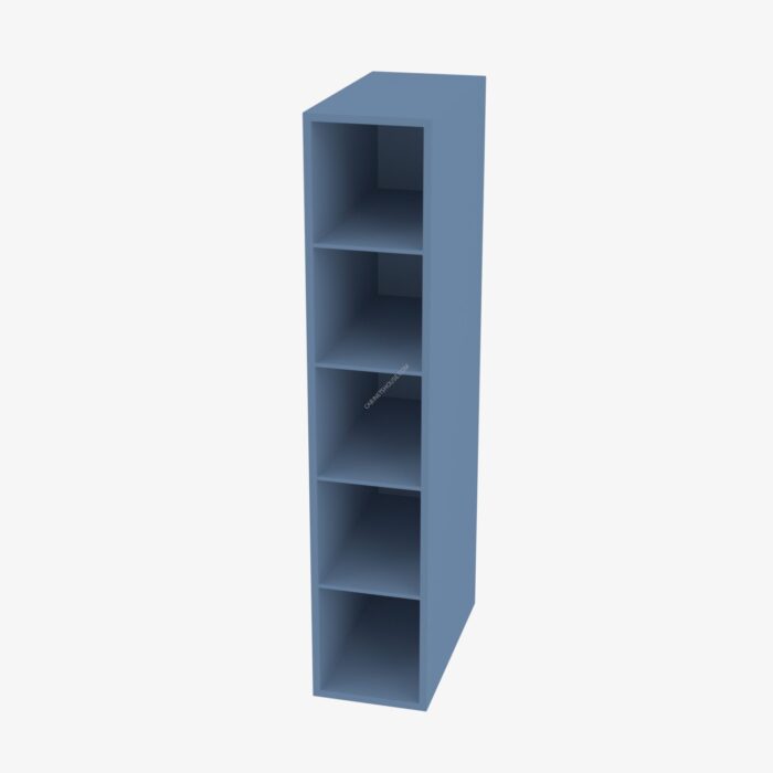 Wall Diagonal Corner Cabinet AX-WDC2430 Forevermark Xterra Blue Shaker