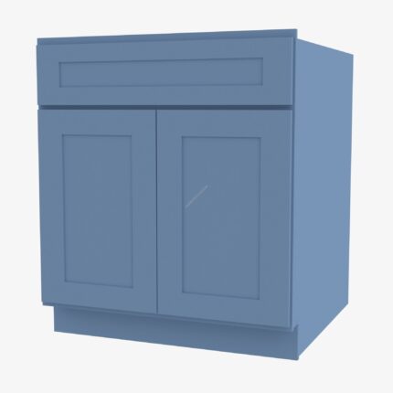 Base Blind Corner Cabinet AX-BBLC39-42-36W Forevermark Xterra Blue Shaker