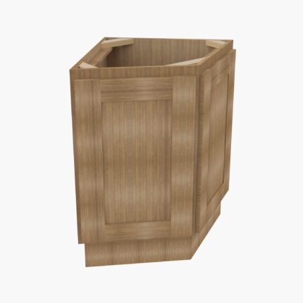 Forevermark Homestead OAK Shaker Base Angle Kitchen Cabinet