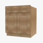 Forevermark Homestead OAK Shaker Double (Butt) Door Cabinet