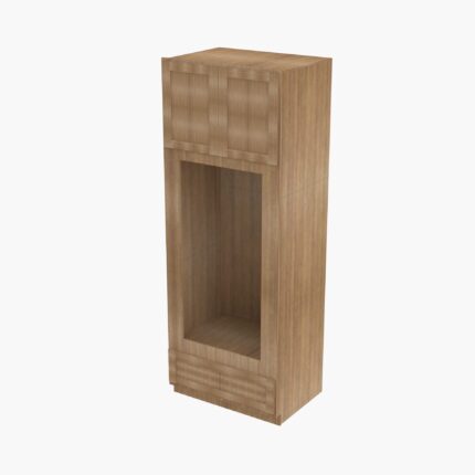 Decor Leg and Pilaster Woodland Brown Shaker Cabinet