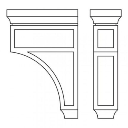 Decorative Corbels & Appliques AB-CORBEL75L