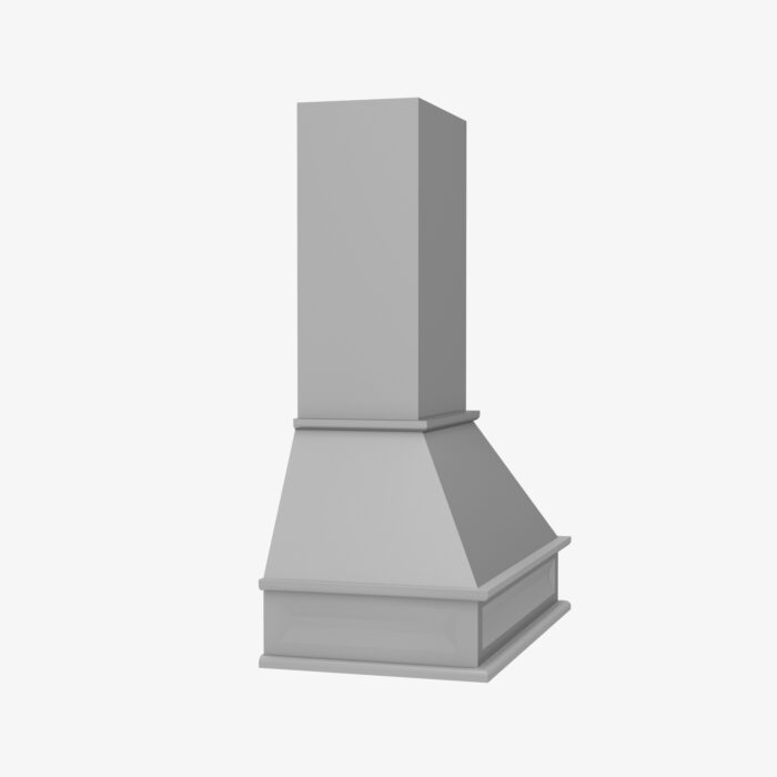 Forevermark AB CWH36 36 Inch Wall Range Hood Cabinet with Trimmable Top Lait Gray Shaker Grey 36 Inch Cabinet 2