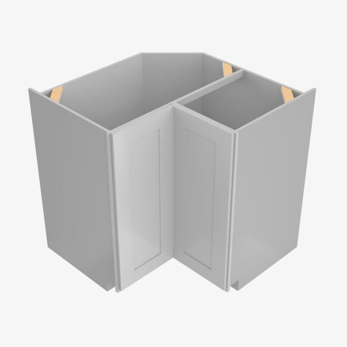 Forevermark AB LS3612 Single Door Cabinets 36 Inch Lazy Susan Cabinets Base Cabinet Lait Grey Shaker Grey 36 Inch Cabinet 2