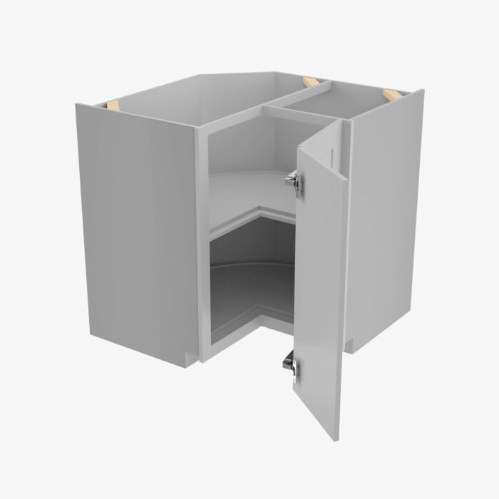Forevermark AB LS3612 Single Door Cabinets 36 Inch Lazy Susan Cabinets Base Cabinet Lait Grey Shaker Grey 36 Inch Cabinet 4