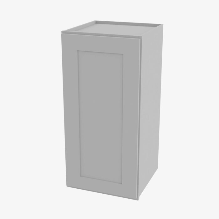 Forevermark AB W1530 Single Door Cabinets 15 Inch Wall Cabinet Lait Grey Shaker Grey 15 Inch Cabinet 2
