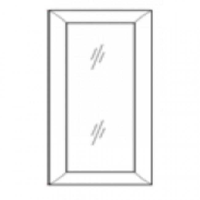 Wall Diagonal Corner Cabinet AB-WDC2430GD