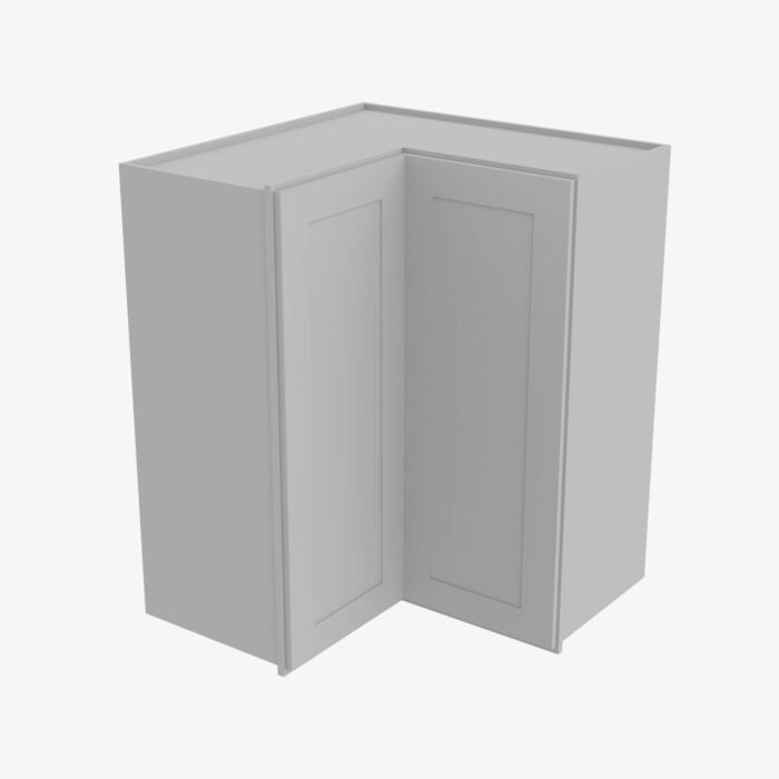 Forevermark AB WSQ2436 24 Inch Easy Reach Wall Corner Cabinet Lait Grey Shaker Grey 24 Inch Cabinet 2