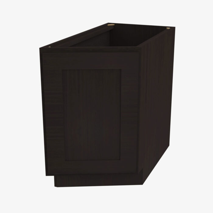 Forevermark AG BTC12L Single Door Cabinets 12 Inch Base Base Transitional Cabinet Left Greystone Shaker Grey 12 Inch Cabinet 6
