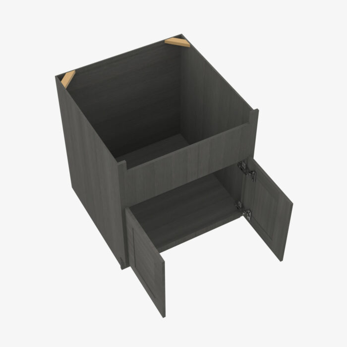 Forevermark AG FSB30B 30 Inch Farmhouse Sink Base Cabinet Greystone Shaker Grey 30 Inch Cabinet 4