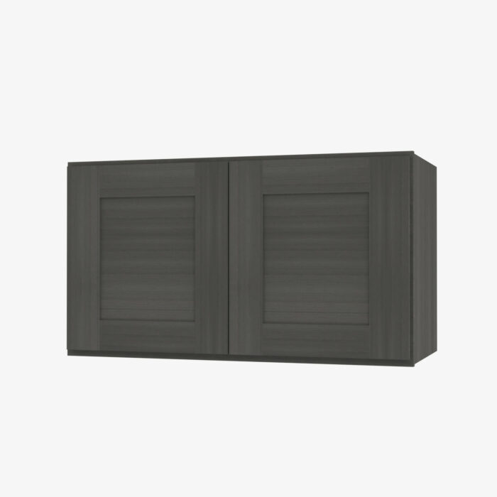 Forevermark AG W2415B Double Door 24 Inch Wall Cabinet Greystone Shaker Grey 24 Inch Cabinet 2
