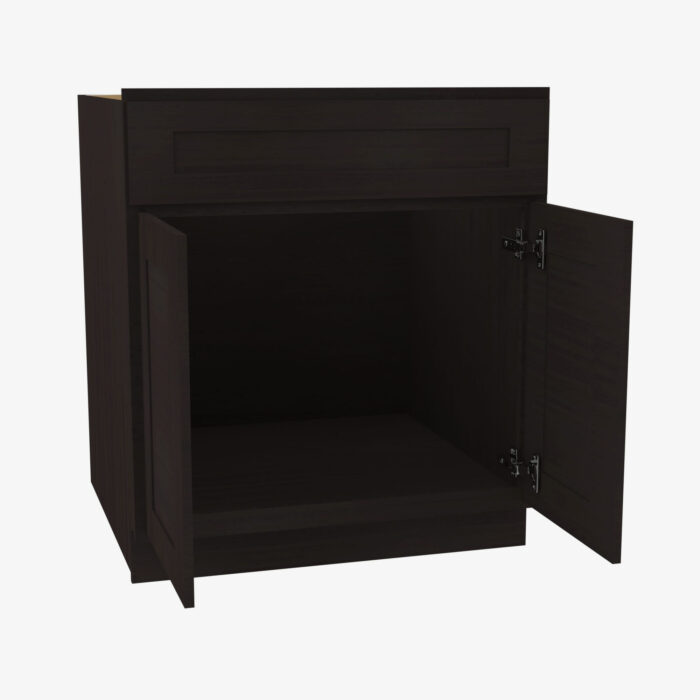 Forevermark AP S2421B 34 12 Double Door 24 Inch Sink Base Vanity with Drawers Pepper Shaker Espresso 24 Inch Cabinet 2