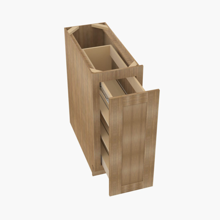 Forevermark AR BFP09 Base Pull Out with Spice Rack TSG Forevermark Woodland Brown Shaker Brown 6 Inch Cabinet 7