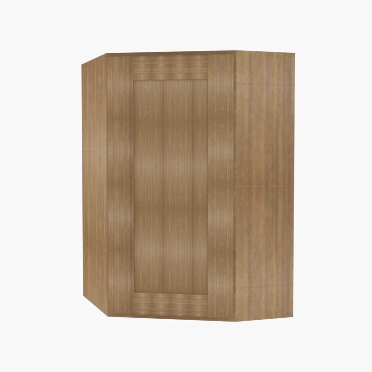 Forevermark AR WDC274215 Single Door Cabinets 27 Inch Wall Diagonal Corner Cabinet Woodland Brown Shaker Brown 27 Inch Cabinet 2