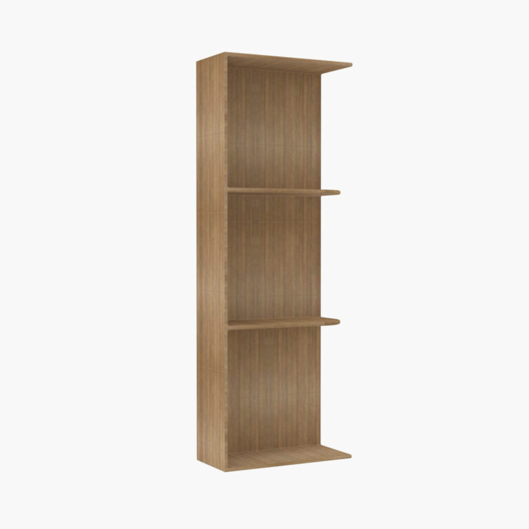 Forevermark AR WES542 Wall End Shelf with Open Shelves TSG Forevermark Woodland Brown Shaker Brown 5 Inch Cabinet 2