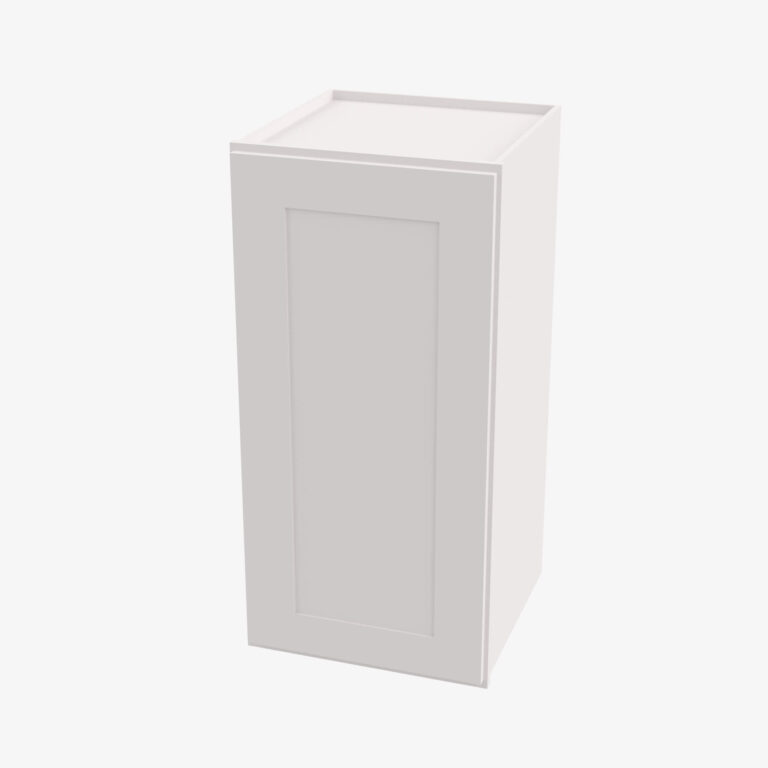 Forevermark AW W0936 Single Door Cabinets 9 Inch Wall Cabinet Ice White Shaker White 9 Inch Cabinet 2