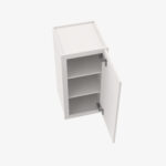Forevermark AW W2142 Single Door Cabinets 21 Inch Wall Cabinet Ice White Shaker White 21 Inch Cabinet