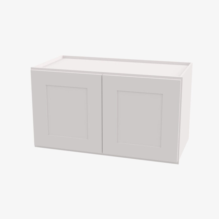 Forevermark AW W2415B Double Door 24 Inch Wall Cabinet Ice White Shaker White 24 Inch Cabinet 2