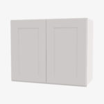 Forevermark AW W3630B Double Door 36 Inch Wall Cabinet Ice White Shaker White 36 Inch Cabinet