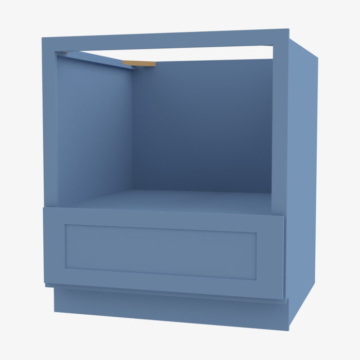 Forevermark AX B30MW 30W 30 Inch Microwave Base Cabinet Xterra Blue Shaker Blue 30 Inch Cabinet 2