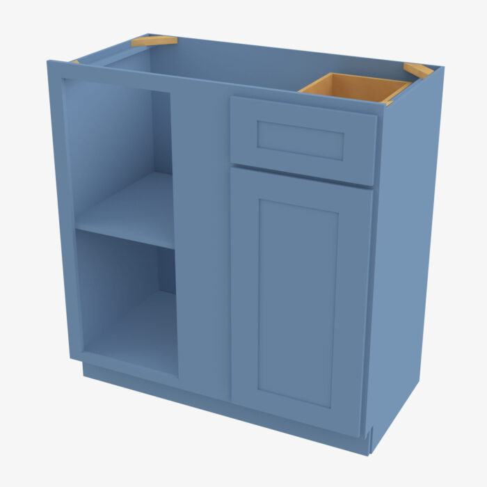 Forevermark Base Blind Corner Cabinets Cabinet AX BBLC3942 36W Blue 36 Inch Cabinet 2