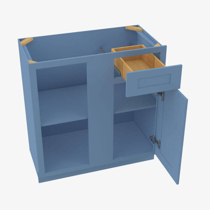 Forevermark Base Blind Corner Cabinets Cabinet AX BBLC3942 36W Blue 36 Inch Cabinet 4