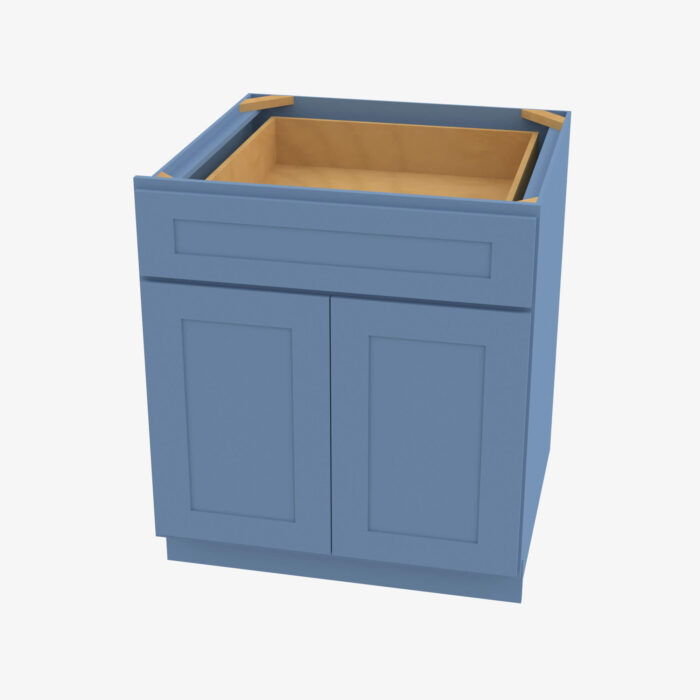 Forevermark Double Door Base Cabinet AX B24B Blue 24 Inch Cabinet 2